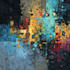 make a digital abstract art illustration
