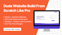 build modern, SEO optimized websites on duda