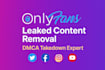 remove leaked onlyfans content, under dmca