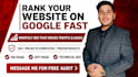rank your website on google with on off page and technical SEO