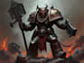 draw custom warhammer 40k characters with grimdark art