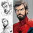 make marvel style comic book superhero character