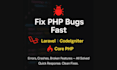 help with expert PHP debugging for laravel and codeigniter