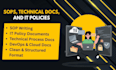 write sops, technical processes, and IT policy documentation