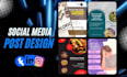design social media posts carousel design, fb post, insta post design