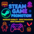 promote your steam game online games and steam game wishlist