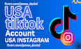 beatify USA instagram account USA facebook account with full proper optimization