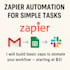 help you automate small tasks using zapier beginner friendly pricing
