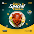 create eye catching  custom menu and food poster design