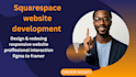 build professional square space website design and redesign squarespace website