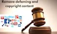remove copyright infringing content all over the internet under dmca