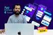 do mobile app development for ios or android using dart and flutter