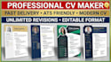 format and make your CV, resume as an expert CV maker