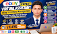 completely manage your ebay dropshipping store as VA