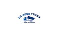 design high definition junk trash logo
