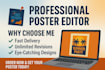 poster editing for events and social media