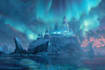 design fantasy background, landscape art