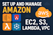 configure AWS vpc, ec2, sg, and iam for a secure cloud setup