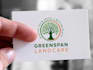 do tree care,grass trimming, lawn care, landscape logo