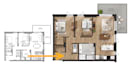 do professional an amazing 2,5d floor plan render
