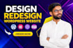 rebuild wordpress website, maintenance, fix bugs  elementor