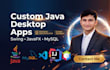 develop java swing gui desktop application with mysql jdbc database