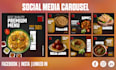 design instagram and linkedin infographics and carousel
