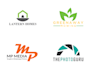 design creative flat minimalist logo