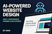 create a responsive ai powered website using framer or wix