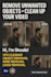 remove unwanted objects or clean up your video