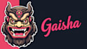 create unique geisha mask logo with t shirt concept