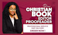 proofread and edit your christian book or devotional