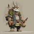 draw game character, original fantasy concept art
