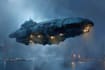 create spaceship concept art for you