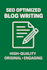 write SEO optimized blog posts