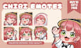 draw chibi emotes or sub badges for twitch, discord, youtube
