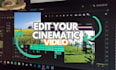 do cinematic video editing