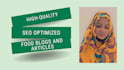 write high quality, SEO optimize food blogs and articles