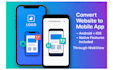 convert website to android and ios mobile app webview