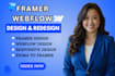 clone duplicate develop website to webflow framer website design webflow website