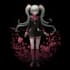 illustrate danganronpa characters in dramatic anime style