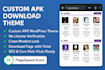 setup beautiful apk download wordpress theme