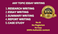write an urgent essay as an essay writer