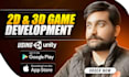 do mobile game development using unity