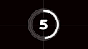 create countdown animation and after effects videos