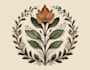 create beautiful hand drawn botanical boho logo