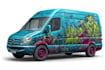 create car wrap design, vehicle wrap design any vehicle wrap