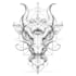 make custom tattoo designs in line art