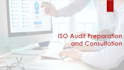 prepare audit ready iso, osha and qhse documentation