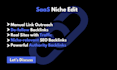 do saas niche edit link insertion with authority do follow backlinks